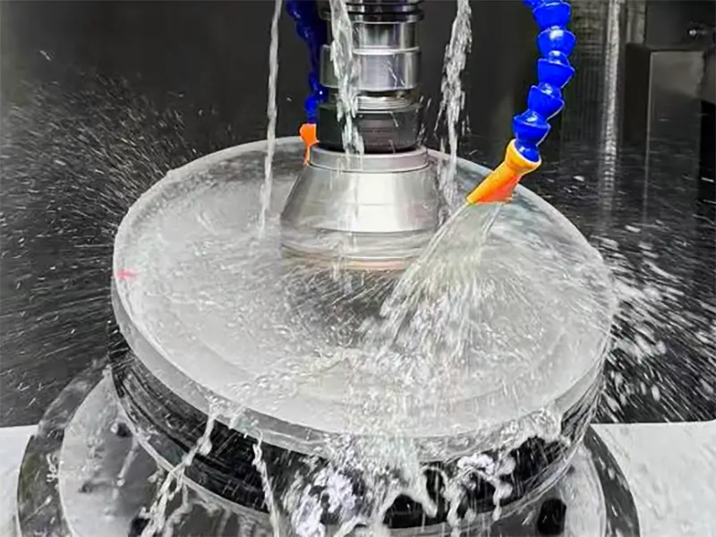 large-scaled spherical lens grinding process